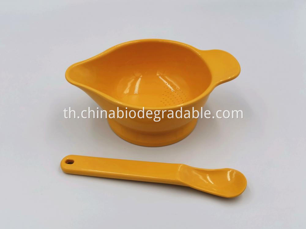 Corn-based Children Safe Mash Serve Bowl